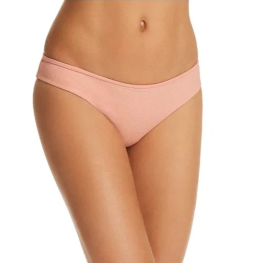 NWT Tavik Glossy Pique Desert Clay Full Swim Bottom, Size M